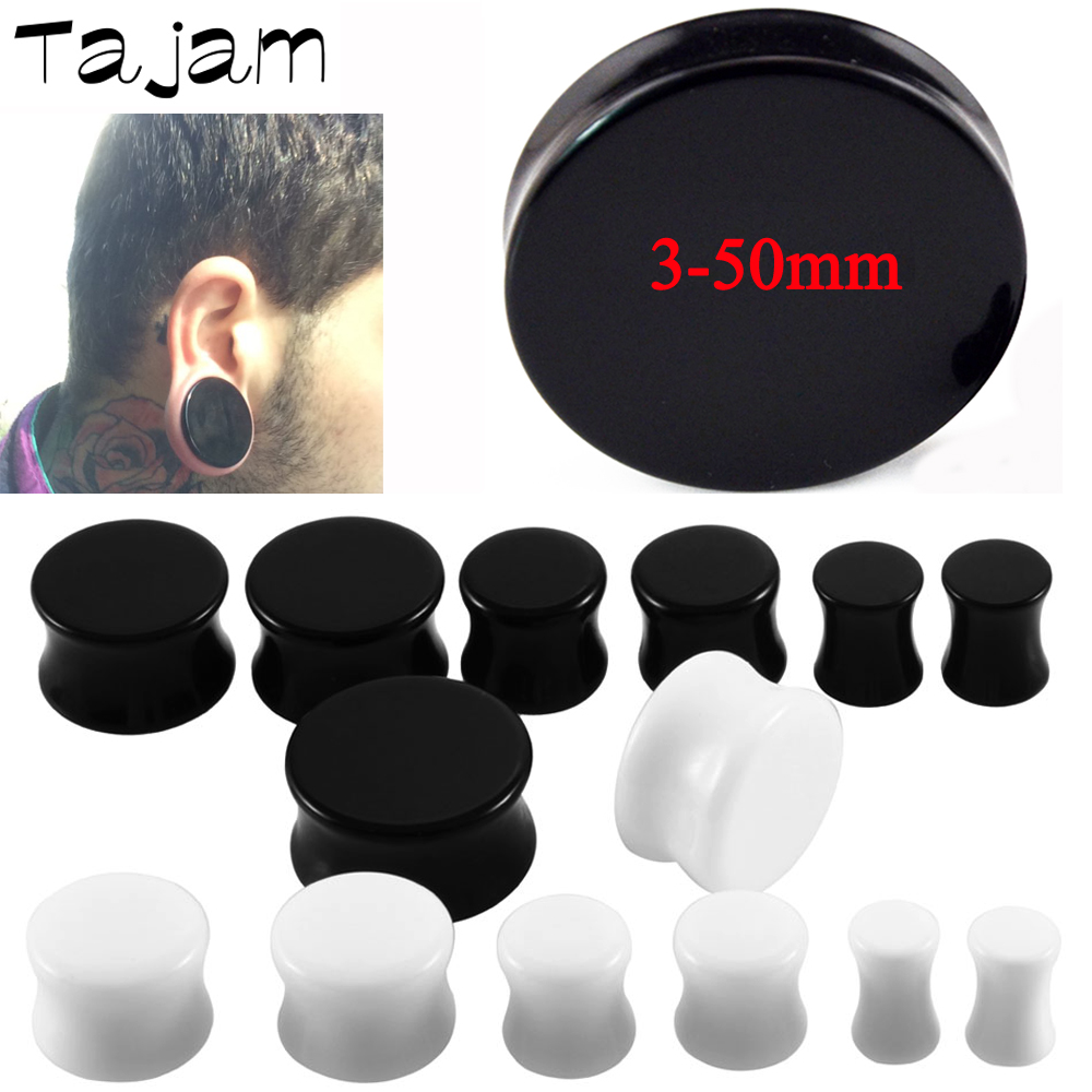 Body Jewelry Gauges - 1 Pair 3mm-50mm Big Size Solid