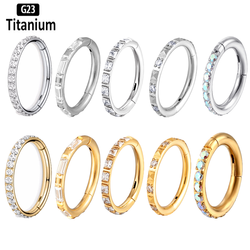 ASTM F136 Titanium Earrings Hi - Body Jewelry Quality 评论和价格