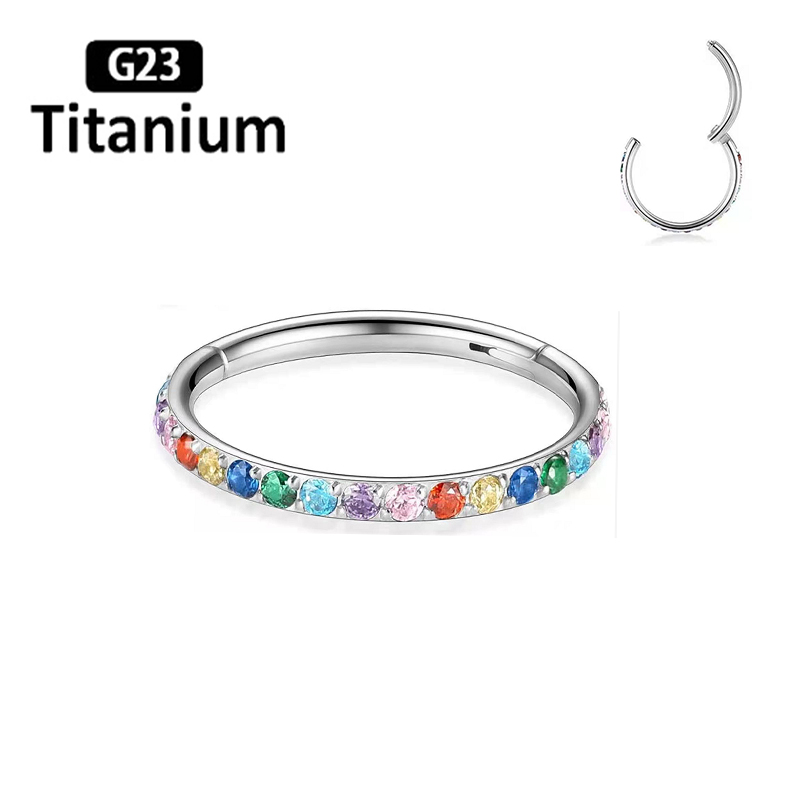 ASTM F136 Titanium Earrings Hi - Body Jewelry Quality 评论和价格