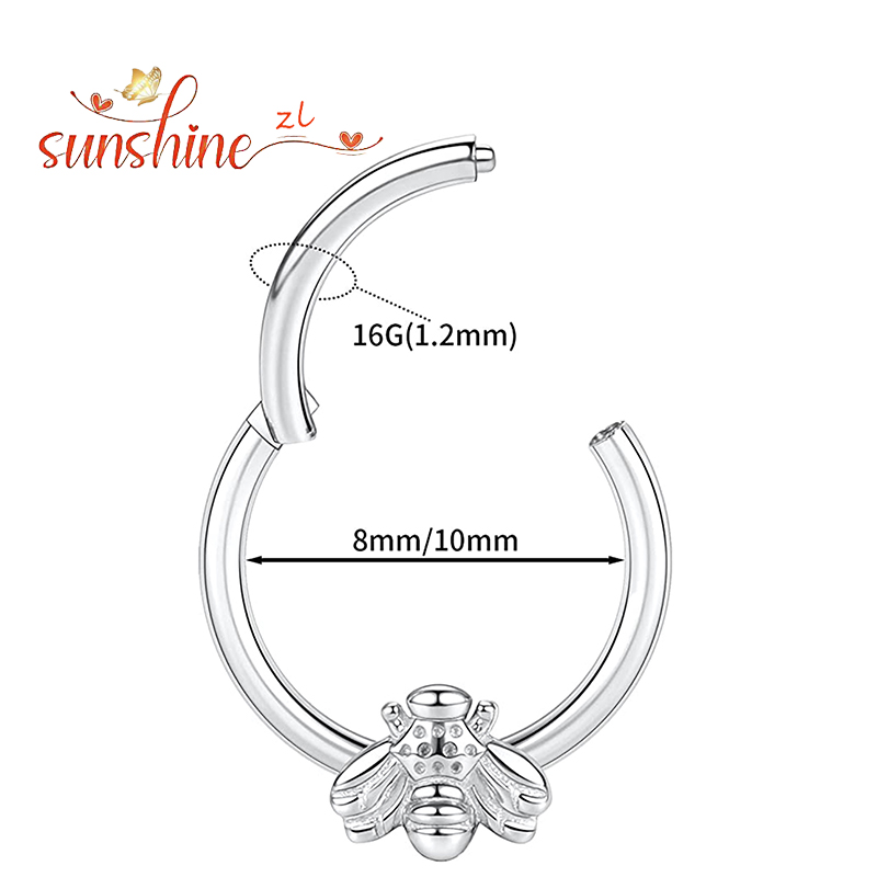 1PS Stainless steel High quali - Body Jewelry Quality 评论和价格