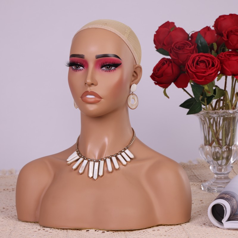 PVC Half Body Mannequin Head w - Body Jewelry Stores 评论和价格