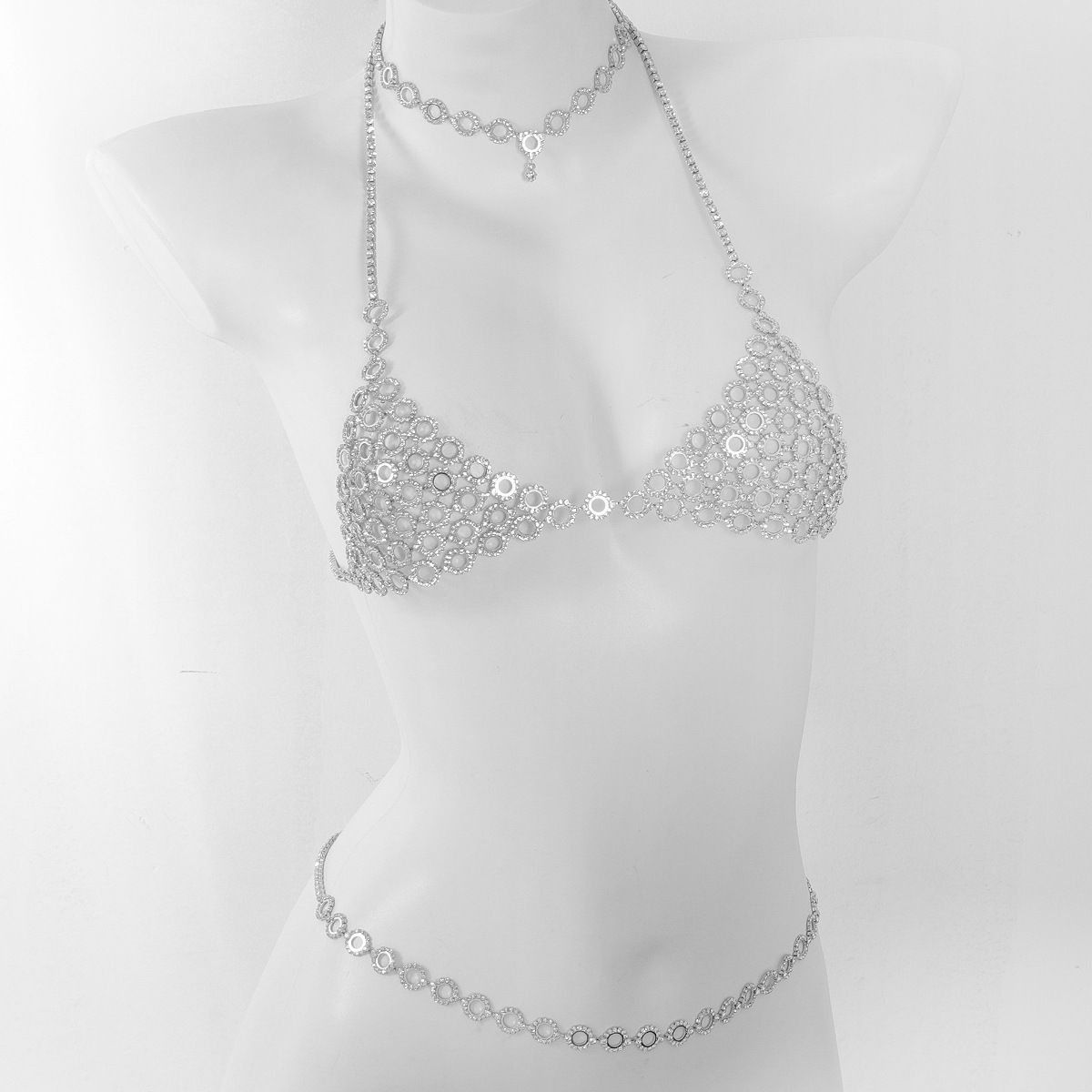 Fashionable Circular Splicing  - Body Jewelry Lot 评论和价格