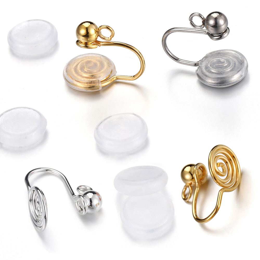 10pcs Stainless Steel Ear Clip - Body Jewelry Ear 评论和价格
