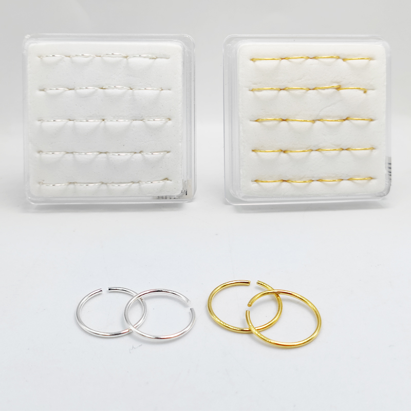 925 sterling silver Nose Ring  - Body Jewelry Ear Piercing 评论和价格