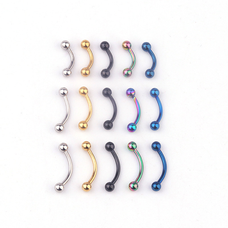 5pcs/lot 16G 316L Stainless St - Body Jewelry Ear 评论和价格