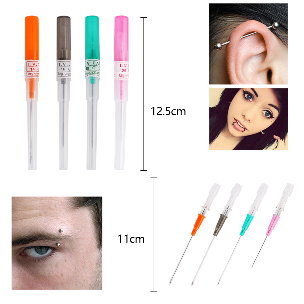 Sterile Disposable Piercing Ne - Body Jewelry Ear Piercing 评论和价格