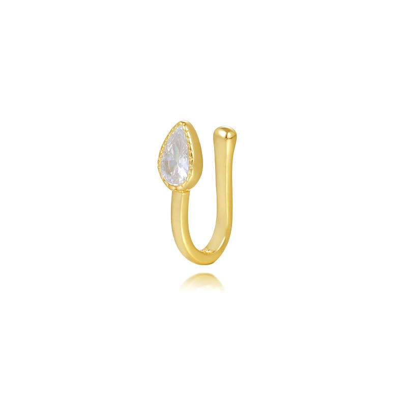 1pc 925 Sterling Silver Moon/C - Body Jewelry Ear Piercing 评论和价格