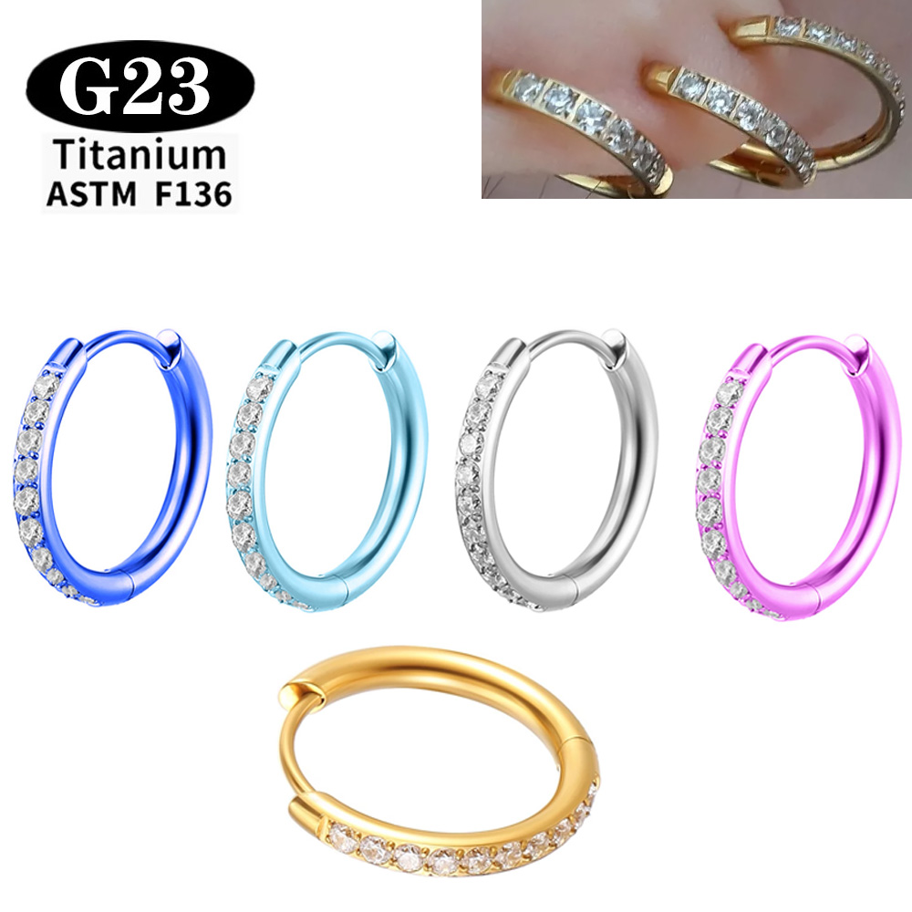 ASTM F136 G23 Titanium arring  - Body Jewelry Quality 评论和价格