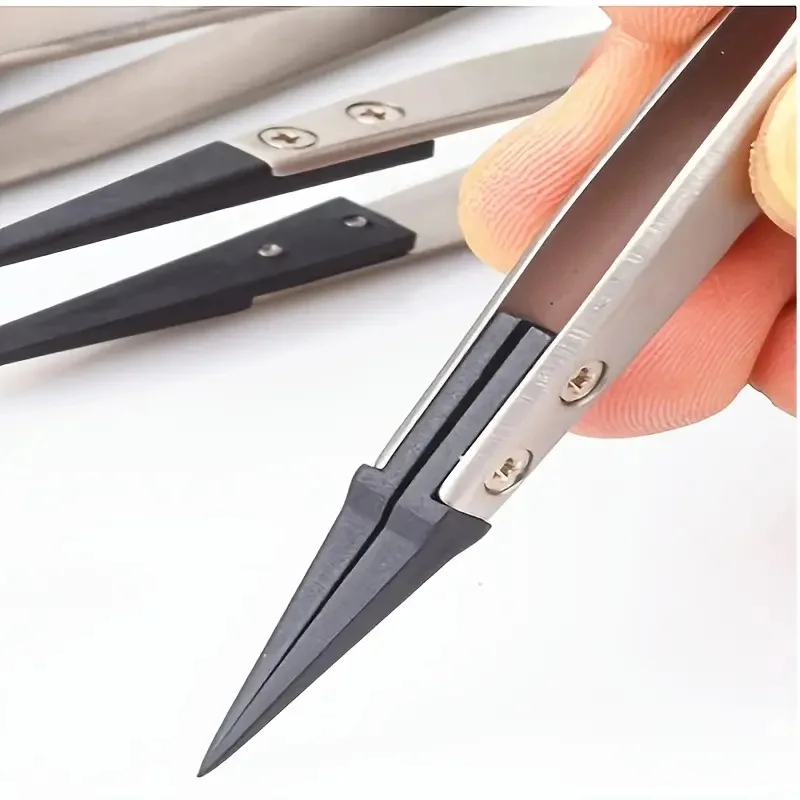 Anti Static Precision Tweezers - Body Jewelry Repair 评论和价格