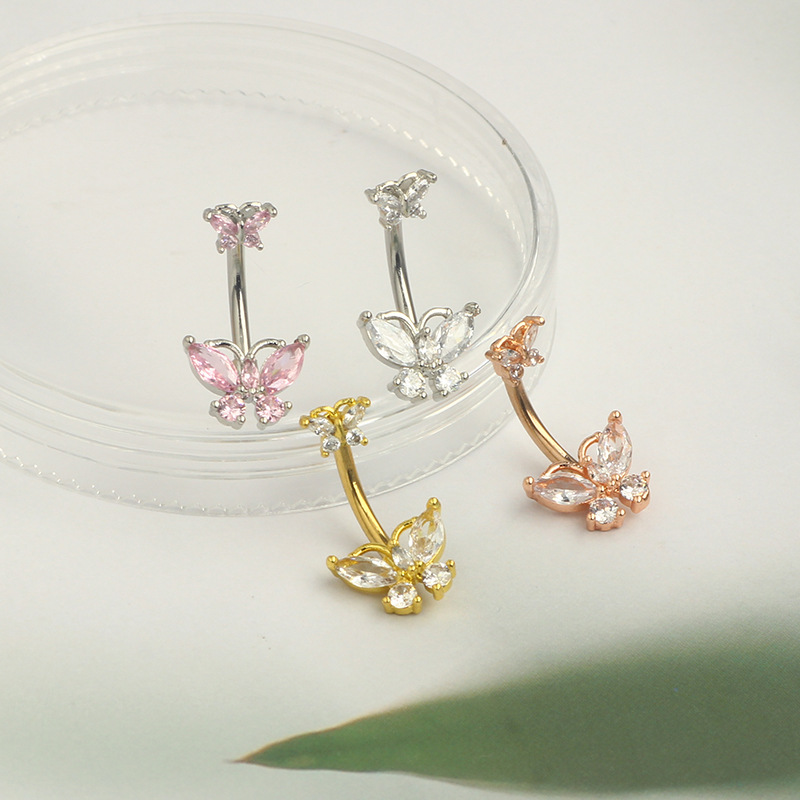 1Pcs Stainless steel pink butt - Body Jewelry Europe 评论和价格