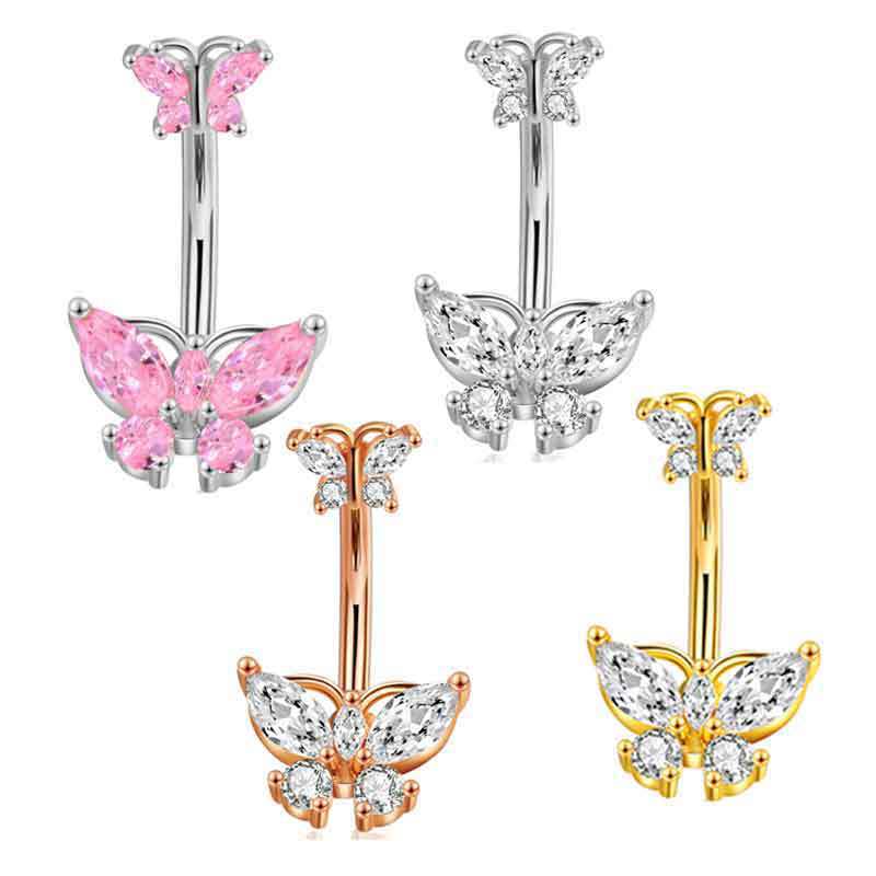 1Pcs Stainless steel pink butt - Body Jewelry Europe 评论和价格
