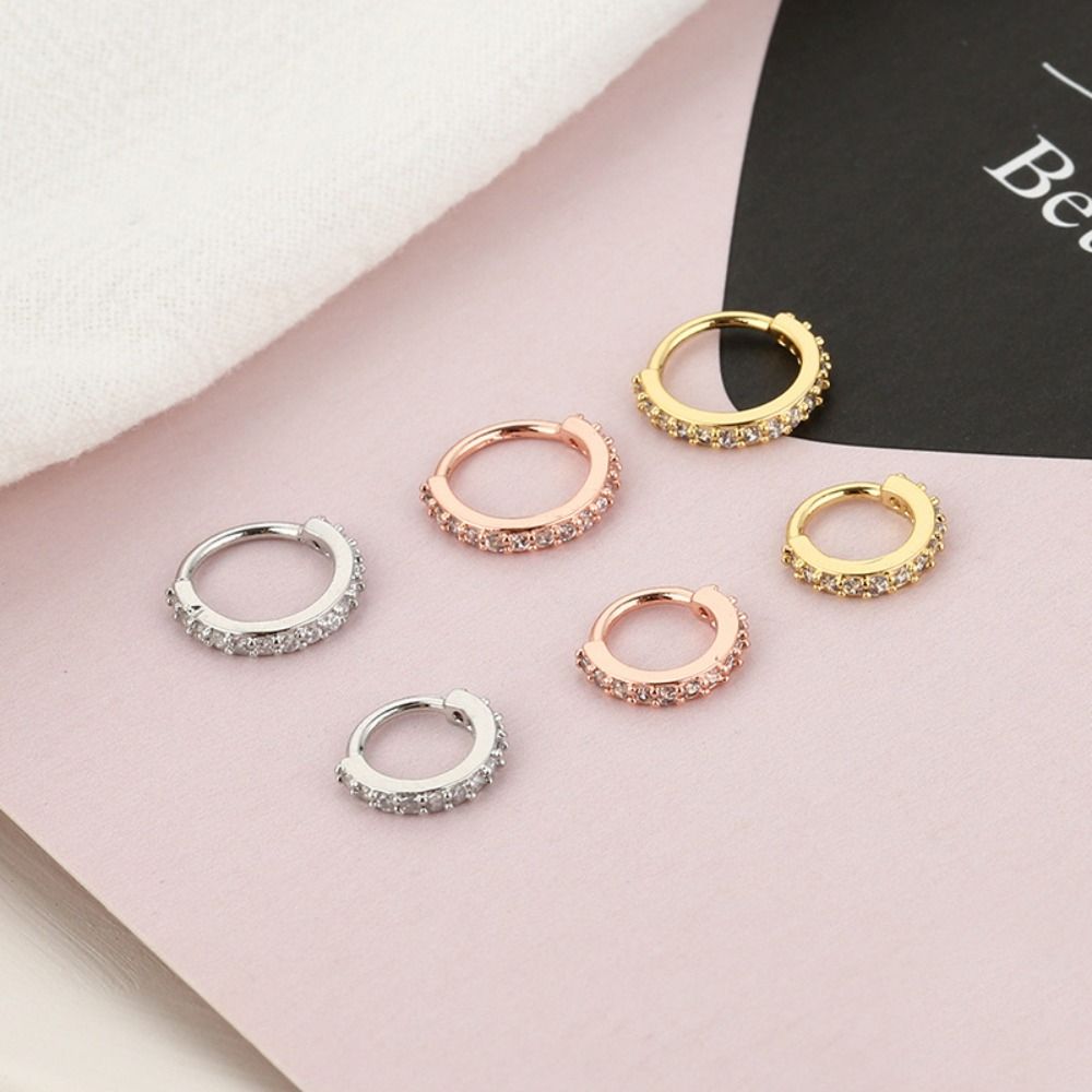 Punk Round Cubic Zircon Nose R - Body Jewelry Europe 评论和价格