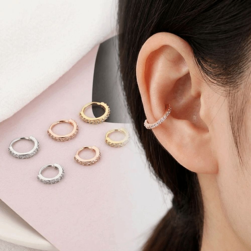 Punk Round Cubic Zircon Nose R - Body Jewelry Europe 评论和价格