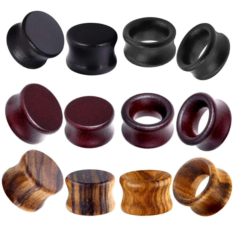 JUNLOWPY 2g 0g 00g Wood Flesh  - Body Jewelry Gauges 评论和价格