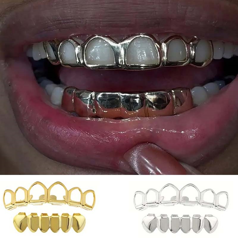 A Set Of Fashionable Six-Tooth - Body Jewelry Lot 评论和价格