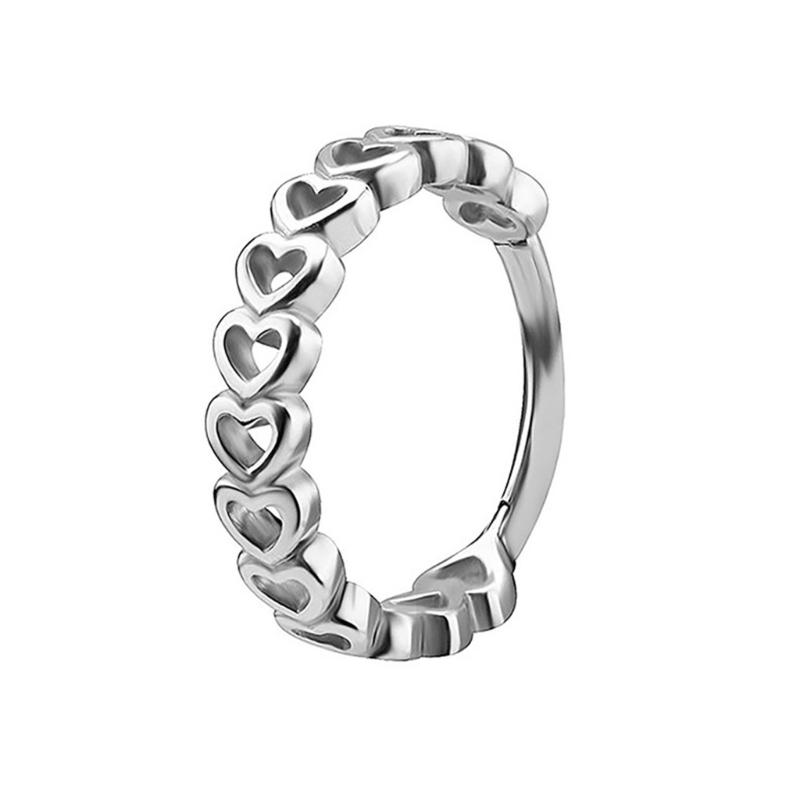 31BB Stylish Crystal Septum Ri - Body Jewelry Ear Piercing 评论和价格