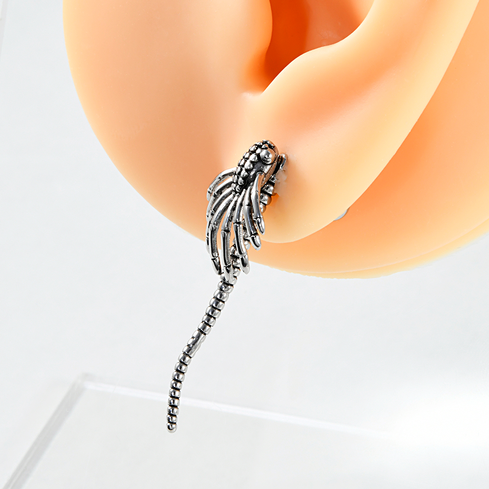 1-2PCS Retro Monster Spider St - Body Piercing Quality Jewelry 评论和价格