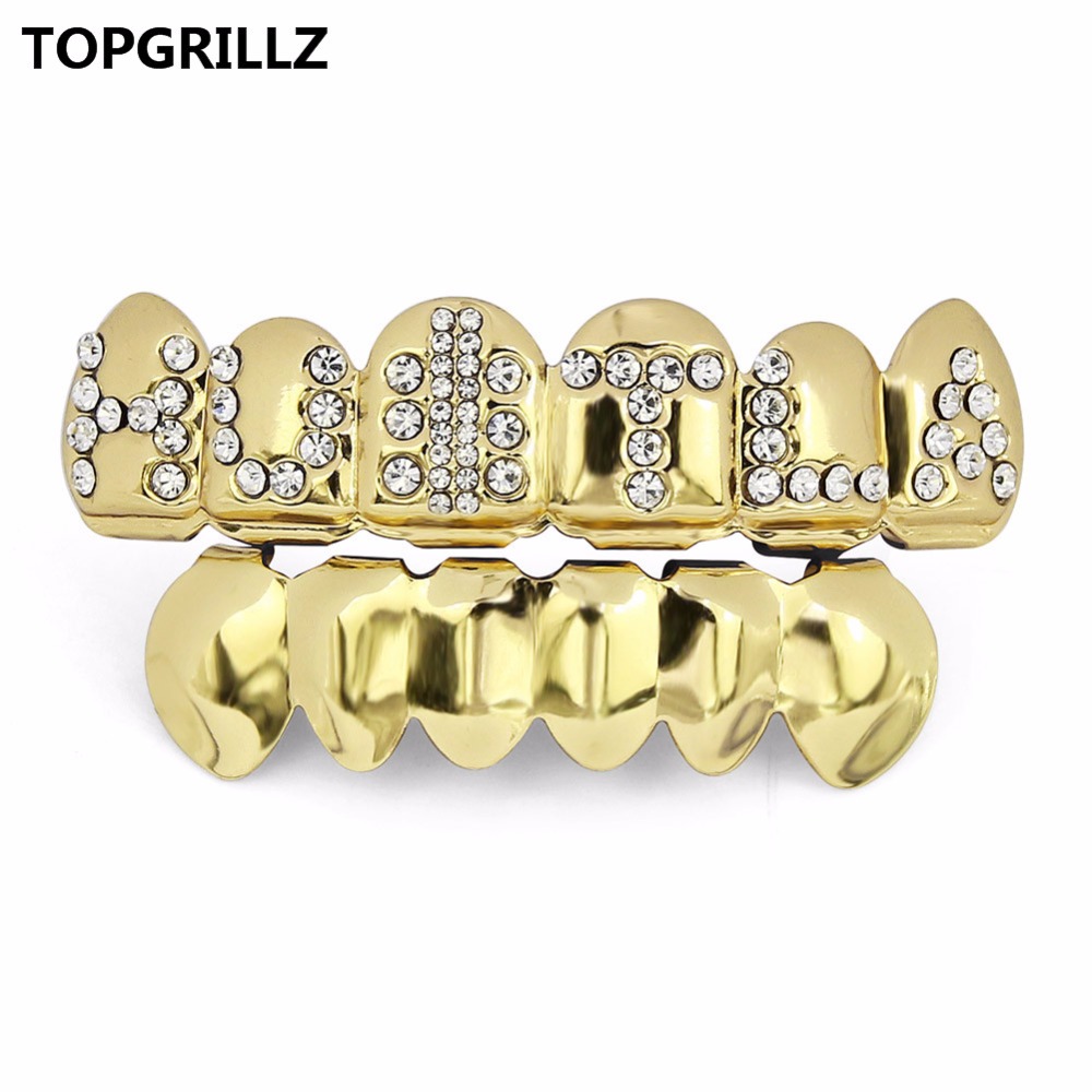 TOPGRILLZ Gold Color Plated Ic - Body Jewelry Lot 评论和价格