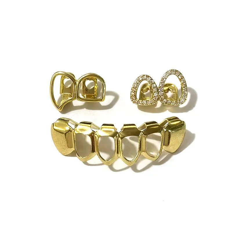 A Set of Hip-Hop Double Hollow - Body Jewelry Lot 评论和价格