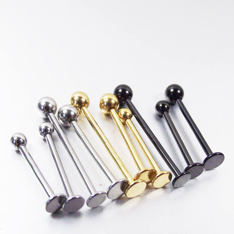 2 Pieces 316L Surgical Steel T - Body Jewelry Gauges 评论和价格