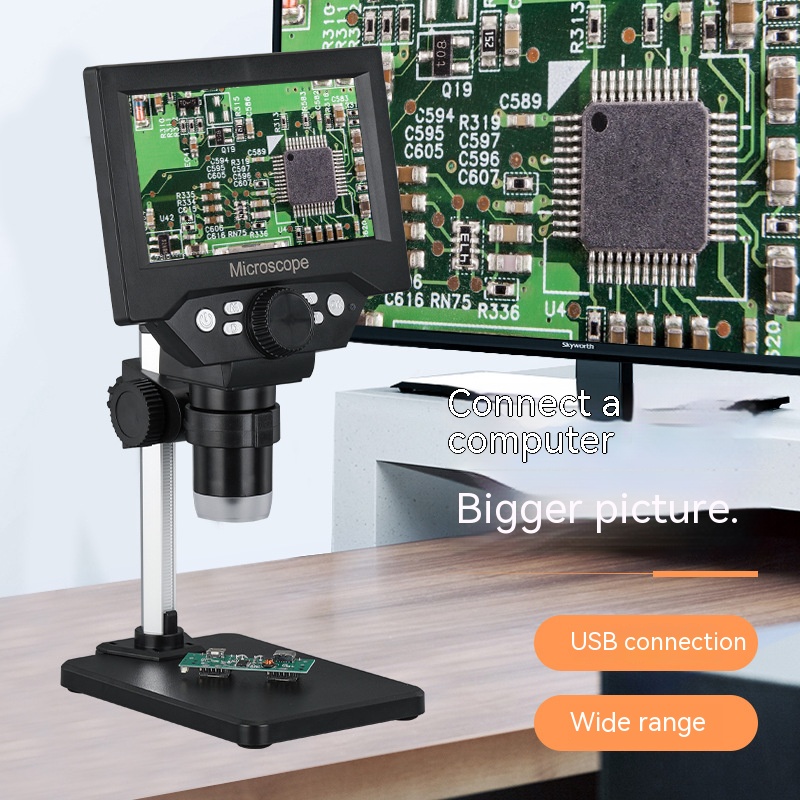 5.5 Inch Digital Microscope 10 - Body Jewelry Repair 评论和价格