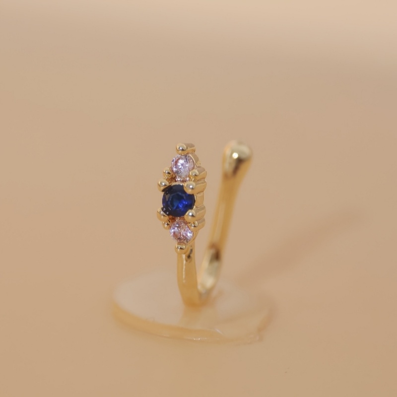1-piece set of blue zircon nos - Body Jewelry Lot 评论和价格