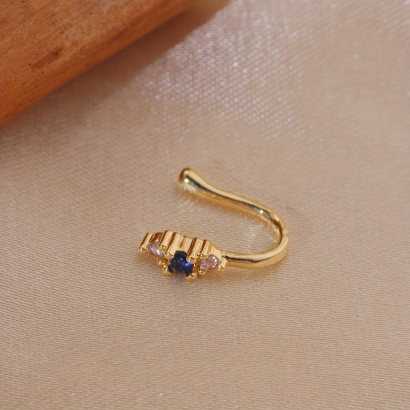 1-piece set of blue zircon nos - Body Jewelry Lot 评论和价格
