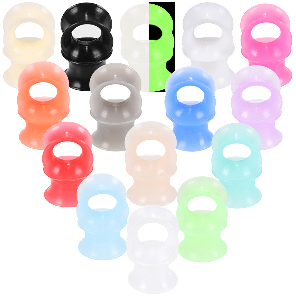 30pcs/lot Silicone Flexible Ea - Body Jewelry Gauges 评论和价格