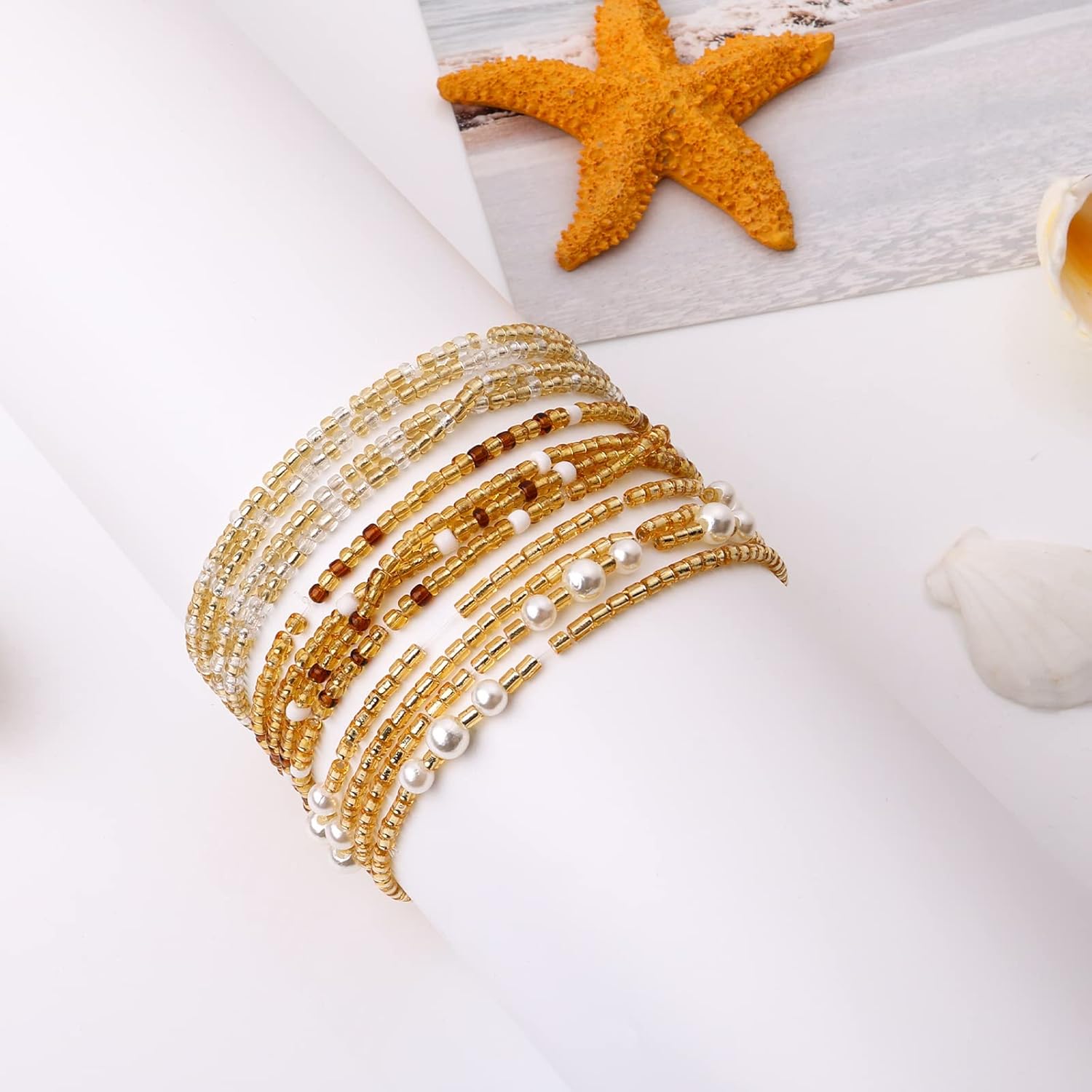 Waist Beads for Women Belly Be - Body Jewelry For Sale 评论和价格