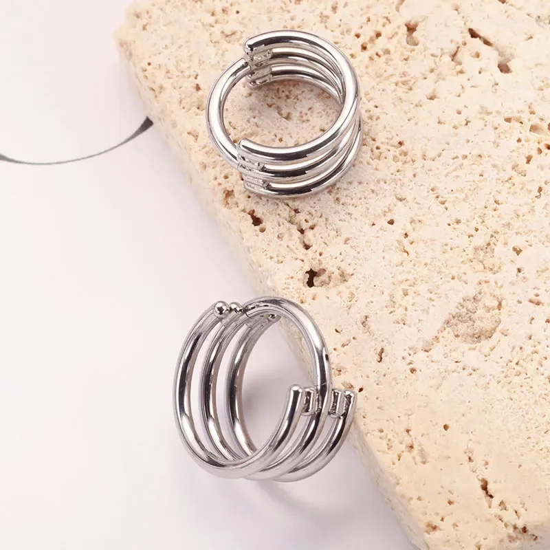 G23 Titanium Three Layer Hollo - Body Jewelry Quality 评论和价格