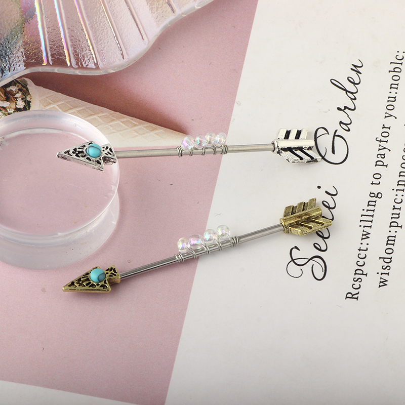 wholesales 2 color 38mm 14g in - Body Jewelry Co 评论和价格