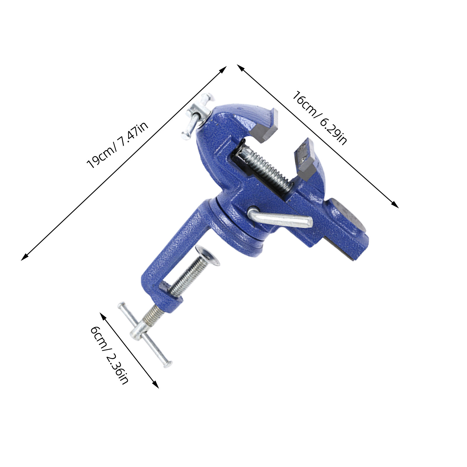 60Mm Mini Rotating Table Vise  - Body Jewelry Repair 评论和价格