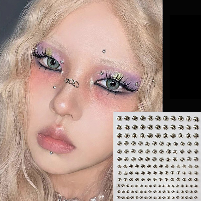 Diamond Sticker Fake Nose Stud - Body Jewelry Ear 评论和价格