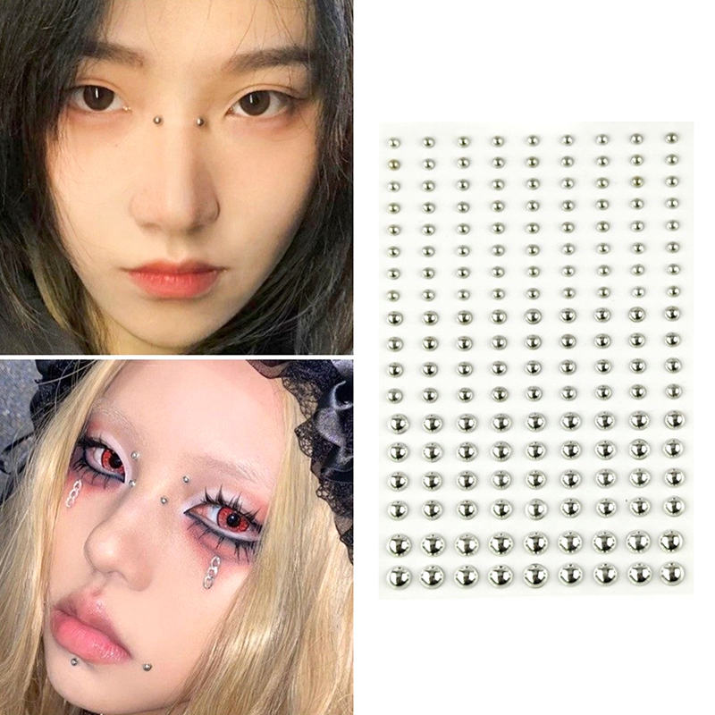 Diamond Sticker Fake Nose Stud - Body Jewelry Ear 评论和价格