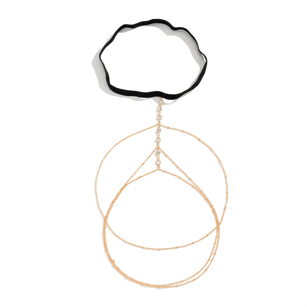 Boho Elastic Band Crystal Leg  - Body Jewelry For Sale 评论和价格