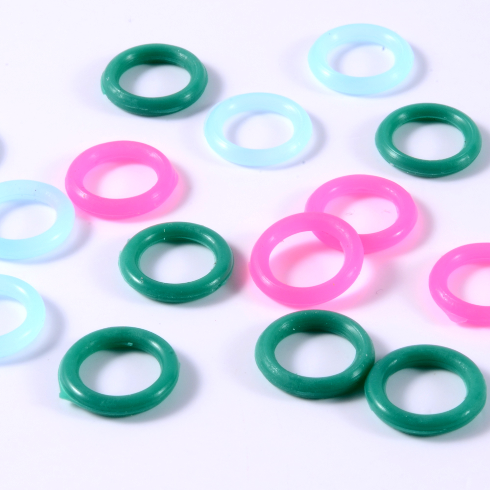 20pcs 1mm-22mm Rubber Ear Tape - Body Jewelry Gauges 评论和价格