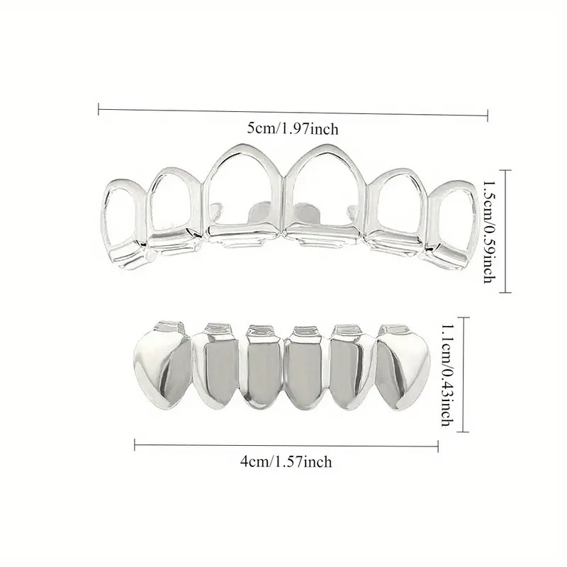 A Set Of Fashionable Six-Tooth - Body Jewelry Lot 评论和价格