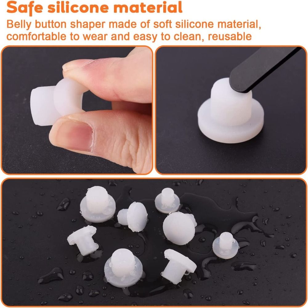 1-50PCS Silicone Navel Shaper  - Body Jewelry Repair 评论和价格
