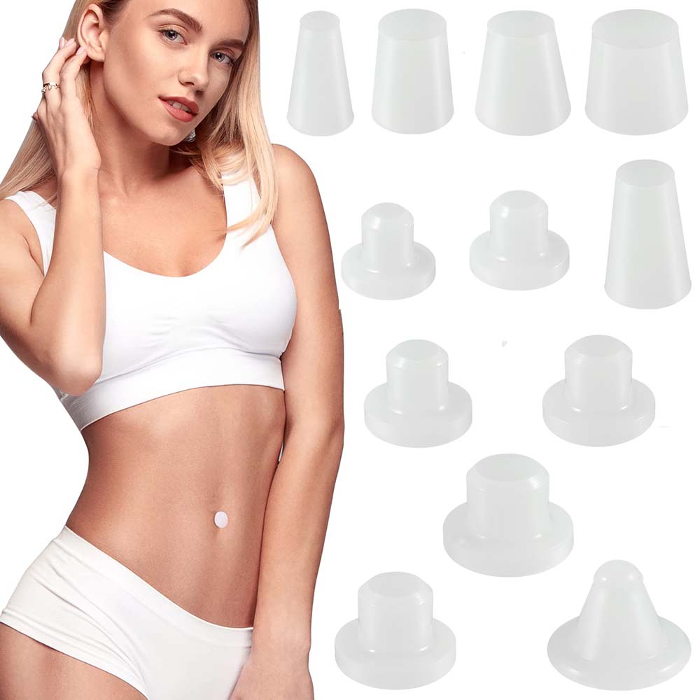 1PC Silicone Belly Button Plug - Body Jewelry Repair 评论和价格